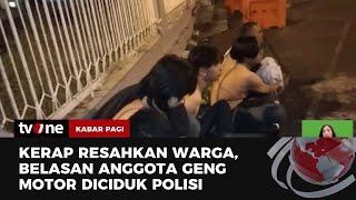 Polisi Gulung Belasan Remaja Geng Motor yang Hendak Tawuran di Tasikmalaya | Kabar Pagi tvOne
