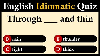 English Idioms Quiz: Can You Score 10/10?