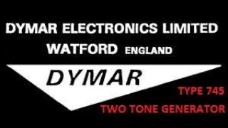 Dymar Two Tone AF Signal Generator Type 745/S