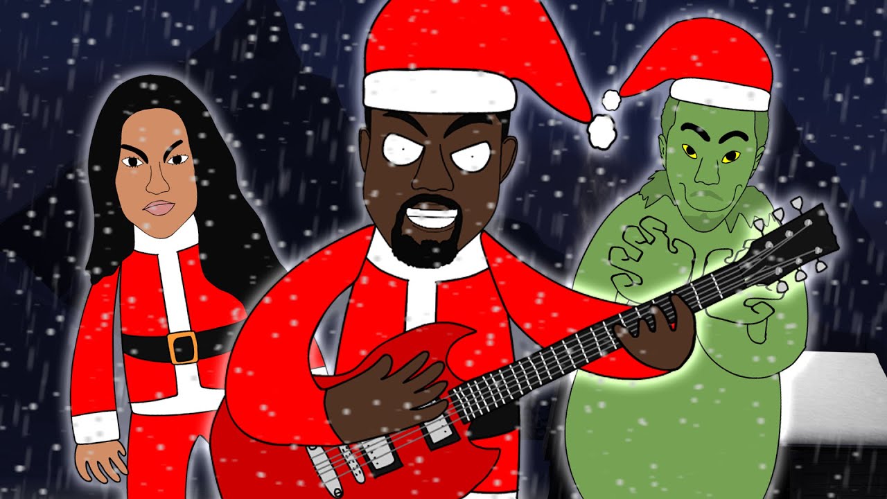 Brother Merry Christmas - HH (Happy Holidays) Kanye West - Animated Music Video