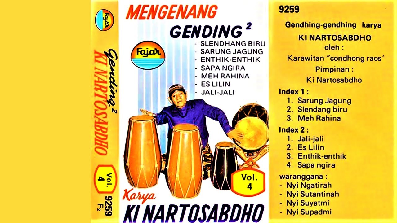 Ki Narto Sabda - Sapa Ngira (“Gending 2 Ki Nartosabdho Vol. 4”)