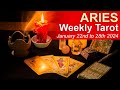 ARIES WEEKLY TAROT READING &quot;SOMEONE ASKS FOR A SECOND CHANCE&quot; January 22nd to 28th 2024 #weeklytarot