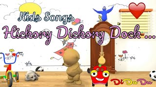 Hickory Dickory Dock | kids Songs | Nursery Rhymes | didadutv