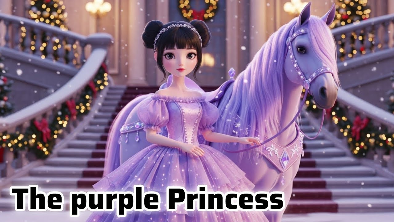The Royal Fairy Tale  | The Purple Horse Challenge | English story 