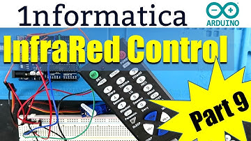 Elegoo UNO R3 Project Part 9 InfraRed Sensor And Remote Control.