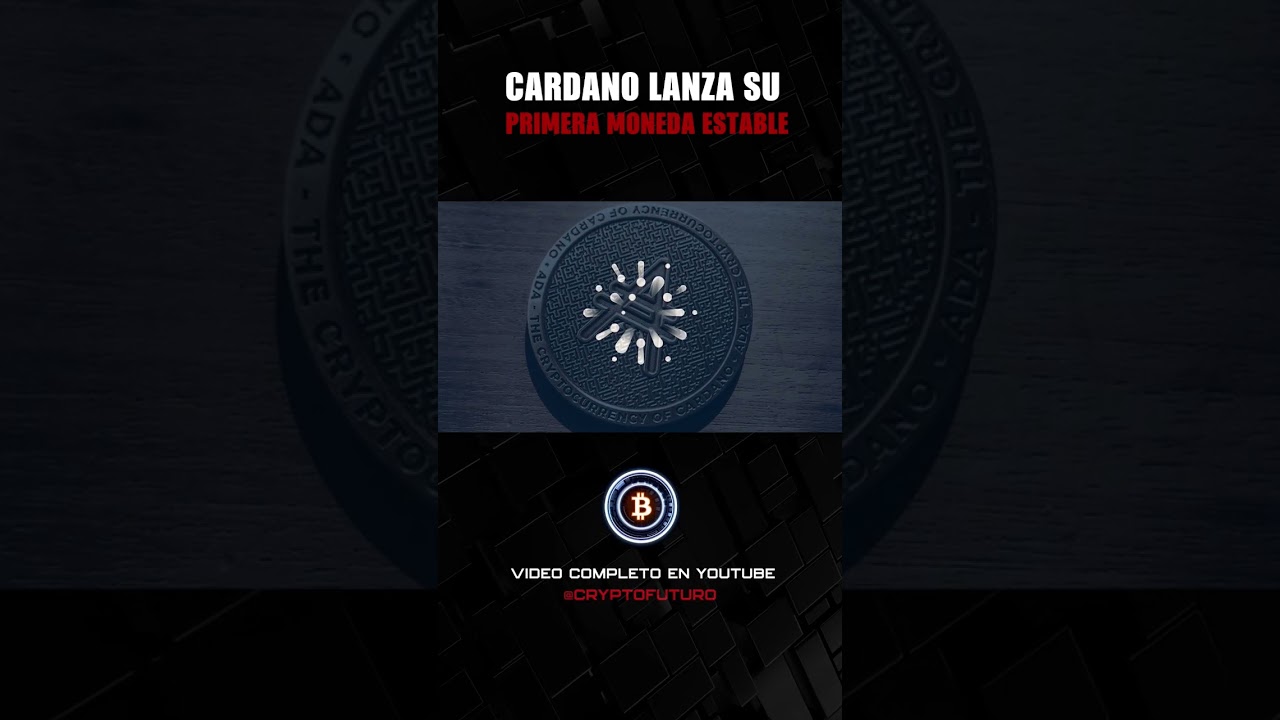 Cardano lanza moneda estable y genera controversia 💀 #Cardano #ADA #crypto  - YouTube