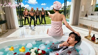 Enquanto tomava banho,garota pobre acolheu 1perseguido…mas era CEO bilionário&se apaixonou p/ ela!