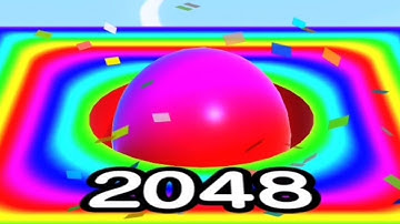 Ball Run 2048 // level 28-29 iOS, Android Gameplay