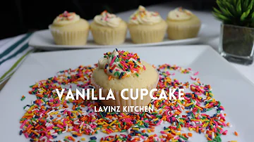 Vanilla Cupcake | Lavinz Kitchen