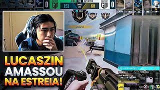 REAGI A ESTREIA DO LUCASZIN NA GARENA MASTERS! (COD MOBILE)