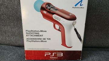 Playstation Move Shooting Attachment Unboxing