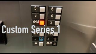 Rare Otisnorthern Custom Series 1 Traction Elevators - Mckim Building, Winnipeg, Mb