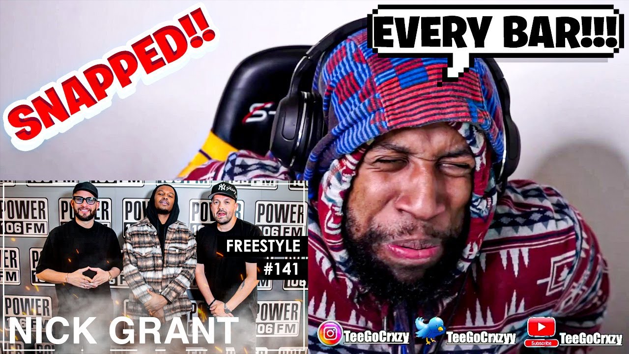 HE SPAZZZZZZED!!! Nick Grant Hits 3-Peat With Freestyle w/ LA Leakers!!  (REACTION)