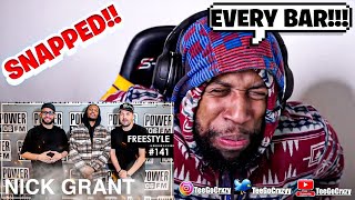HE SPAZZZZZZED!!! Nick Grant Hits 3-Peat With Freestyle w/ LA Leakers!!  (REACTION)