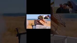 Harpoon Cannon vs Refrigerator – Ultimate Strength Test #shorts