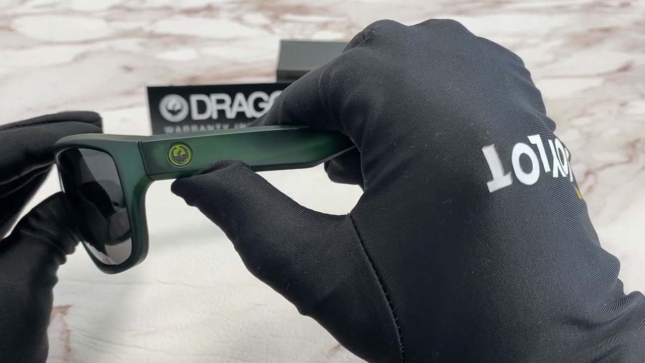 Dragon Sunglasses Model-Haunt Color-309 Crystal Deep Sea/Smoke Lenses