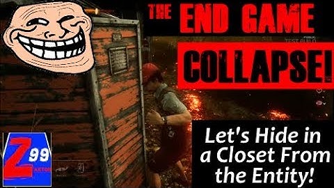 DbD End Game Collapse (PTB) - Hiding in a Closet End Game, Killer Opening Gate, Closing Hatch..
