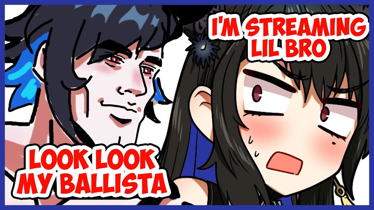 Brorissa came to Nerissa livestream to show his ballista 【Nerissa/HololiveEN】