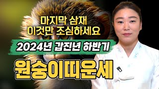 2024년 하반기 원숭이띠운세 / 마지막 삼재에서 이거만 조심하시면 됩니다!! 대박나는 원숭이띠운세는 몇년생…