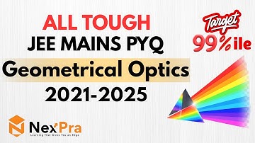 “JEE Main Geometrical Optics PYQs 2021–2025 | All Tough Must-Do | Target 99%ile+”