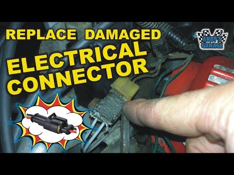 How To Replace A Damaged Electrical Connector (Andy’s Garage: Episode - 70)