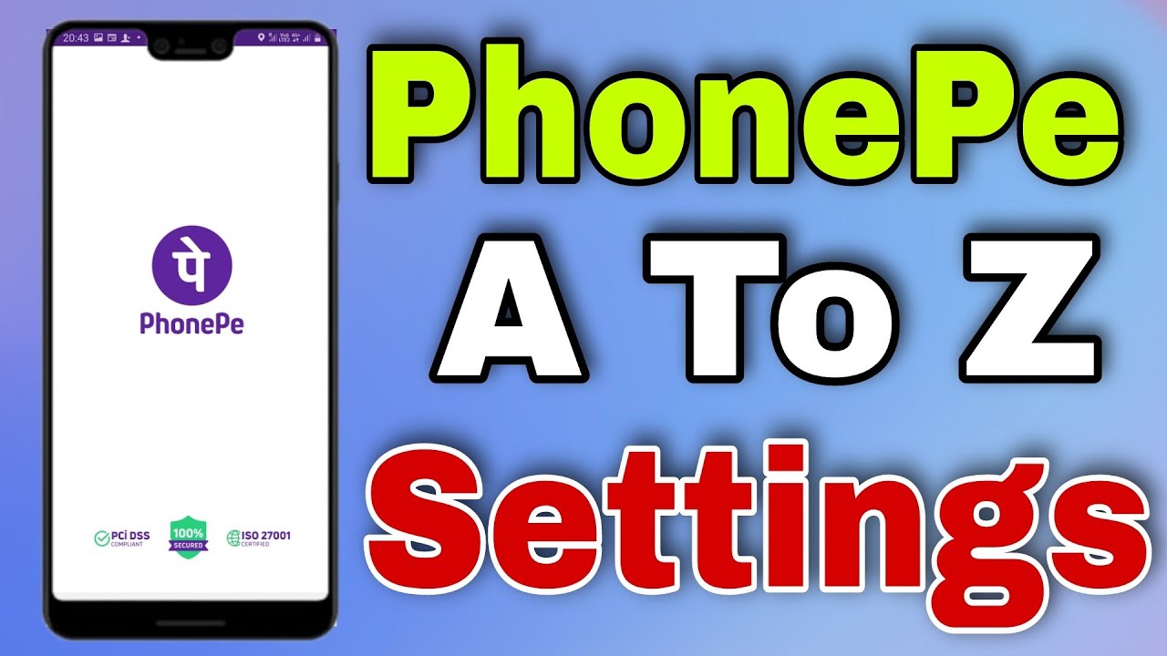 PhonePe A To Z Settings || PhonePe Sabhi Satting || PhonePe All Settings | PhonePe Settings In Hindi