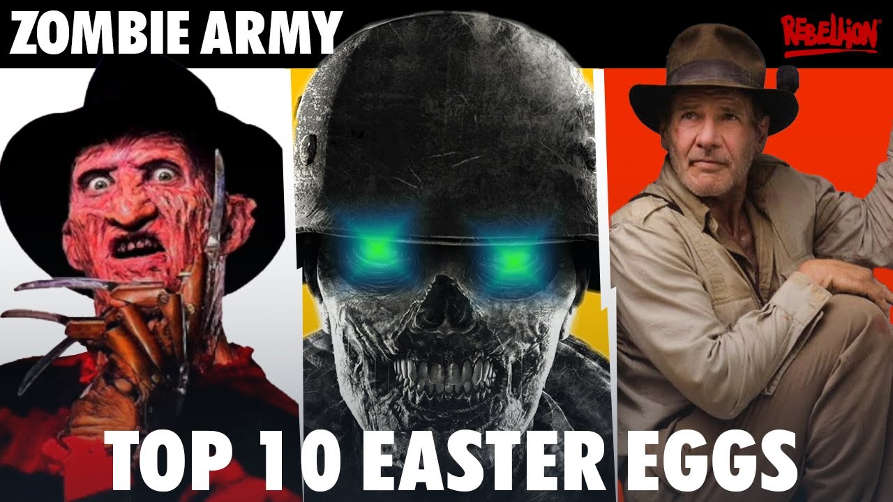 Best Easter Eggs & Secrets in Zombie Army...