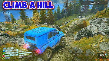MUDRUNNER CHALLENGE #3 - CLIMB A HILL