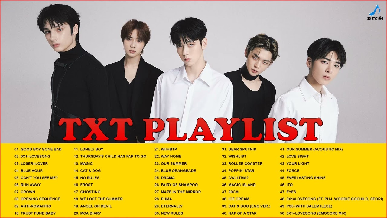 広告なし】TXT の人気曲 メドレー2022🍁TXT Chill Playlist TXT 日本語