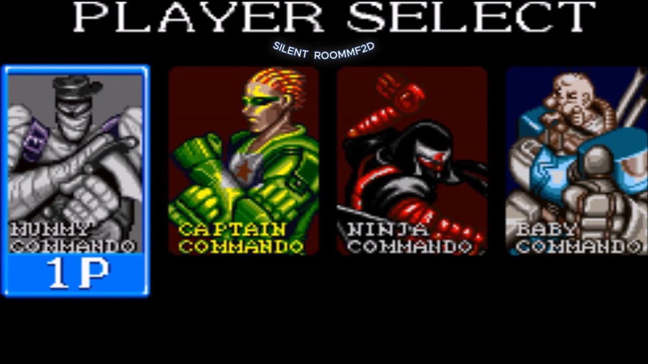 Captain Commando🎮[ Snes Paletas ]🎨Select Players 😏 - YouTube