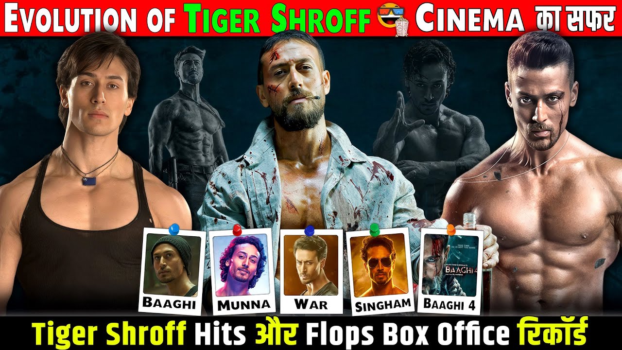Evolution of Tiger Shroff💥Hit & Flop Movies | बॉक्स ऑफिस Collection📊| Tiger Shroff All Movies List🔥