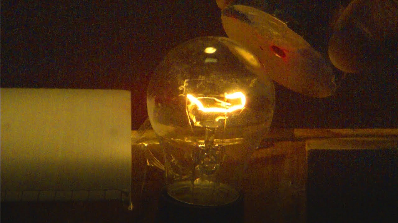 What happens when you put a Neodymium on a Lightbulb? 1500FPS YouTube