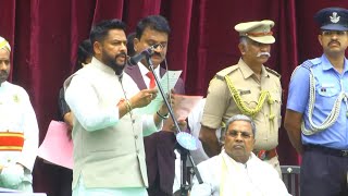 Ballari Rural MLA Nagendra Takes Oath As Minister | Bellary Belagayithu