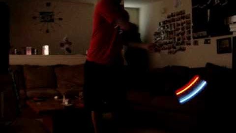 MagicMan glowstring 1.5 years with my new flowlights