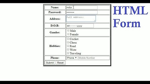 How to Create Registration Form In HTML || Easy Step Coding in HTML || Registration Form in HTML