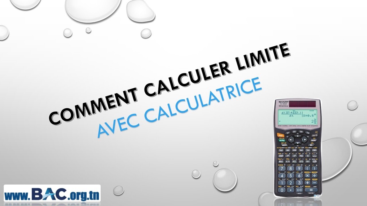 Comment calculer le limite avec calculatrice ?? Partie 1 YouTube Comment calculer le limite avec calculatrice ?? Partie 1 YouTube