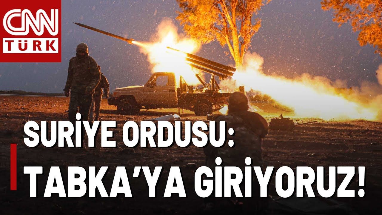Suriye Ordusu Açıkladı: Tabka'ya Giriyoruz! Aşiretler, YPG İle Çatışıyor!