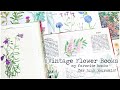 VINTAGE FLOWER BOOKS For Junk Journals | My Favorite Books for Making Journals | VINTAGE BOOKS HAUL