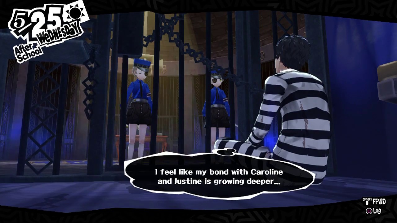 Persona 5 - Strength Confidant Rank 2 Justine & Caroline