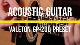 VALETON GP-200 PRESET: ACOUSTIC GUITAR - WITH FREE IRs -