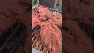 Let’s make a Carne Asada baked potato on the Santa Maria bbq grill ￼#bbq #cooking #recipe #potato