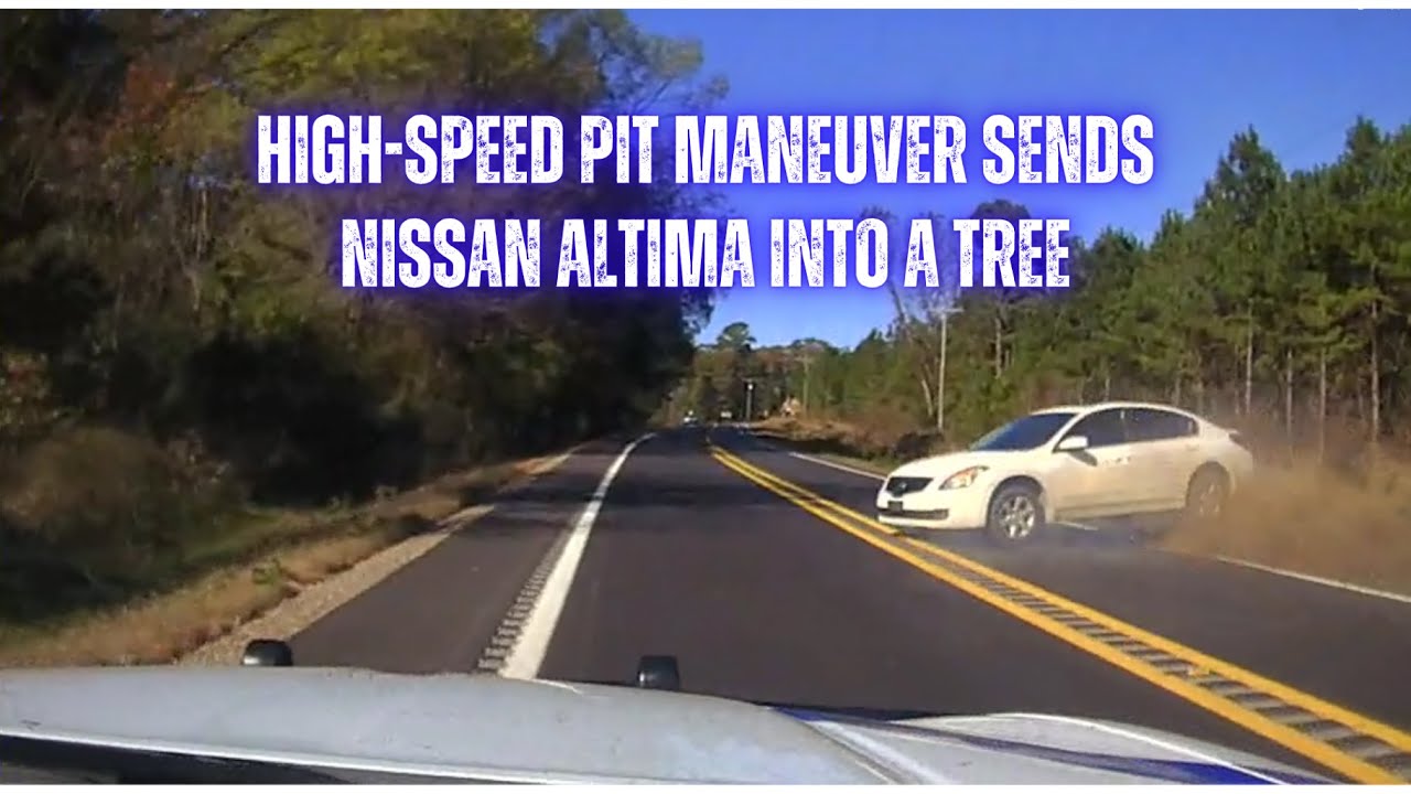High Speed PURSUIT Arkansas State Police vs. Nissan Altima - PIT ...