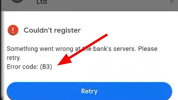 How To Fix Error code B3 In Google Pay