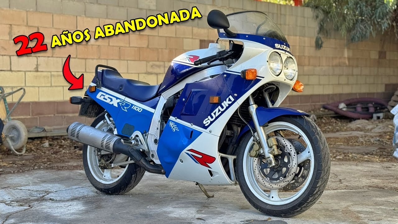 REVIVO un UNICORNIO ABANDONADO | SUZUKI GSX 1100  R