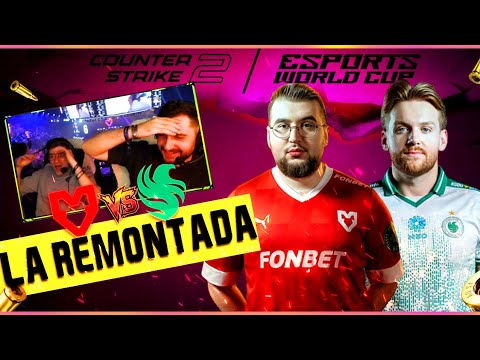 Mixwell reacciona a FALCONS Vs MOUZ en la Gran EWC | MIXWELL