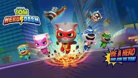 Tom hero dash best funny running new update all levels ios Android walkthrough gameplay