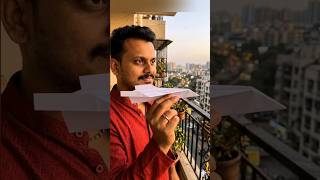 This Paper Jet Cuts Through Air Like a Needle! ⚡#shorts #origami #viral #diy #craft #plane