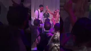 Tyrese Haliburton singing  “I Get Money”  at his wedding with 50 Cent #shorts