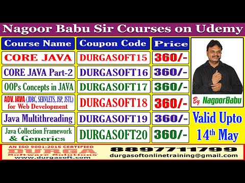 Nagoor Babu Sir Courses on Udemy