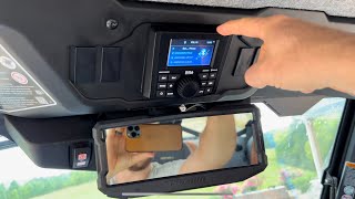 How to install a stereo in your Can-am defender. Factory stereo is garbage 🗑